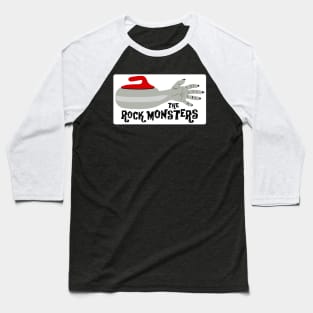 The Rock Monsters Curling Team - 2017 Logo Baseball T-Shirt